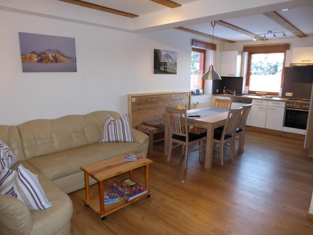 Birnhornblick Apartman Leogang Kültér fotó